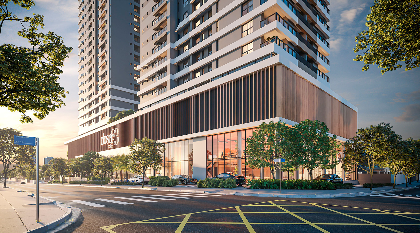 Closer 23 Home Brasal — fachada do empreendimento