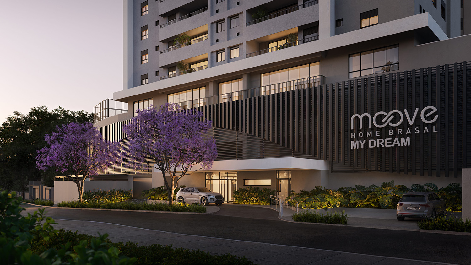 Moove Home Brasal — fachada do empreendimento